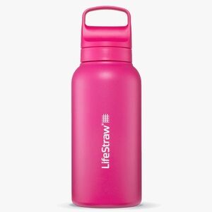 NWT LIFESTRAW GO SERIES STAINLESS STEEL 1L
INSULATED WATER FILTER BOTTLE